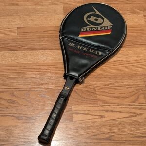 Dunlop Black Max Tennis Racket with Cover